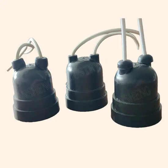 South America Brasil Plastic Waterproof Lampholder E27 Lamp Socket with Wire 