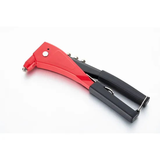 Riveter Aluminium Hand Riveter Hand Riveting Gun with Nozzles for 2.4mm/3.2mm/4mm 4.8mm Rivets 