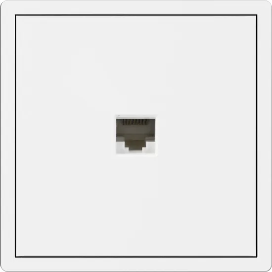 CE EU Standard Wall Socket High Quality Interruptores 80*80 Big Board Wall Switch Computer Socket 